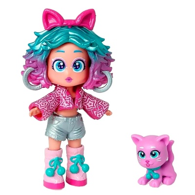 Кукла Katie 11 см и питомец Pets Party Kookyloos KL2405